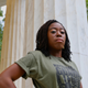 First Lt. Whennah Andrews first took on dreadlocks in the military in 2014 after leaked revisions to the Army’s grooming standards attempted to ban natural hairstyles. (Kenya Downs)